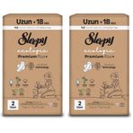 Sleepy Ecologic Premium Plus Hijyenik Ped Uzun 18 Adet (2 paketi)
