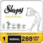 Sleepy Extra 288 Adet 6 Paket Ultra İnce Hijyenik Normal Mega Ped