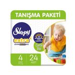 Sleepy Extra No:4 Maxi 24 Adet Bebek Bezi