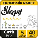 Sleepy Extra No:5 Junior 40 Adet Bebek Bezi