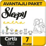 Sleepy Extra No:7 XXLarge 400 Adet Bebek Bezi