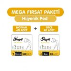 Sleepy Extra Ultra 102'lı İnce Mega Hijyenik Ped