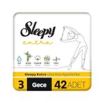 Sleepy Extra Ultra İnce 3 Gece 42'li Hijyenik Ped