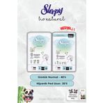 Sleepy Günlük Ped Normal 40'Lı Ve Hijyenik Uzun 20'Li Bio Natural Ve Rosie