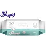 Sleepy Hassas Ciltlere Özel XL Hasta Vücut Temizleme Mendili 12 x 50'li
