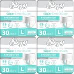 Sleepy Hasta Bezi Yetişkin Emici Külot L - Büyük - Large 120 Adet (4pk*30) - Beyaz