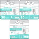 Sleepy Hasta Bezi Yetişkin Emici Külot L - Büyük - Large 90 Adet (3pk*30) - Beyaz