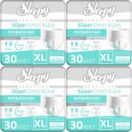 Sleepy Hasta Bezi Yetişkin Emici Külot Xl - Ekstra Büyük - Extra Large 120 Adet (4pk*30) - Beyaz