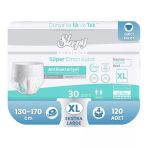 Sleepy Hasta Bezi Yetişkin Emici Külot Xl - Ekstra Büyük - Extra Large 120 Adet (4Pkx30)