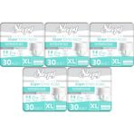 Sleepy Hasta Bezi Yetişkin Emici Külot Xl - Ekstra Büyük - Extra Large 150 Adet (5pk*30) - Beyaz