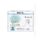 Sleepy Hijyenik Ped Tekli Gece 6'Lı