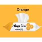 Sleepy Islak Havlu Mendil Orange Portakal 90 Yaprak Plastik Kapaklı (Citrus Garden)
