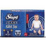 Sleepy Jeans No:3 Midi 34 Adet Külot Bebek Bezi