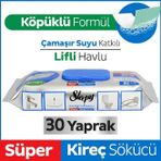 Sleepy Kireç Çözücü Yüzey Temizlik Havlusu 30'lü
