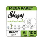 Sleepy Külot Bez Mega Paket 6 Numara XLarge 100 Adet