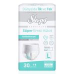 Sleepy Large Beden 30 Adet Süper Emici Külot Yetişkin Hasta Bezi