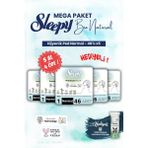 Sleepy Mega Paket Bio 5 Al 4 Öde Hijyenik Ped 46'lı Normal ve Rosıe Makyaj Pamuğu - 1