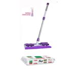 Sleepy Mop Easy Clean Yer Temizleme Havlusu Uyumlu Mikrofiber Mandall Mop