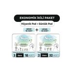 Sleepy Natural Bio Ultra Ped 18 Adet Gece + 32 Adet Uzun Günlük Kadın Pedi