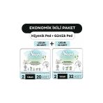 Sleepy Natural Bio Ultra Ped 20 Adet Uzun + 32 Adet Uzun Günlük Kadın Pedi
