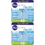Sleepy Natural Günlük Ped Normal 80 Adet 2 x 40 Süper Ekonomik Organik Pamuk Lifler ile Kuruluğu Arttırır - Sleepy Natural Günlük Ped Normal 80 Adet 2x40