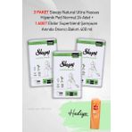 Sleepy Natural Hijyenik Ped Normal 24 Adet X 3 ve Hediye Elidor Onarıcı Bakım 400 ml