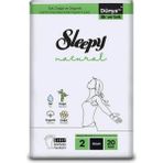 Sleepy Natural Hijyenik Ped Uzun 20 Adet*2 Paket Toplam 40 Adet - 1