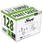 Sleepy Natural No:1 Yenidoğan 128 Adet Bebek Bezi