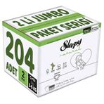 Sleepy Natural No:2 Mini 204 Adet Bebek Bezi