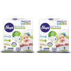 Sleepy Natural No:2 Mini 40 Adet Bebek Bezi
