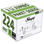 Sleepy Natural No:3 Midi 224 Adet Bebek Bezi