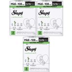 Sleepy Natural No:3 Midi 324 Adet Bebek Bezi
