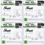 Sleepy Natural No:3 Midi 400 Adet Bebek Bezi
