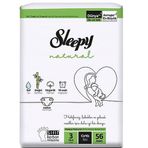 Sleepy Natural No:3 Midi 56 Adet Bebek Bezi