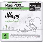 Sleepy Natural No:4 Maxi 500 Adet Bebek Bezi