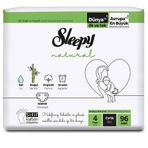 Sleepy Natural No:4 Maxi 96 Adet Bebek Bezi