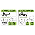 Sleepy Natural No:5 Junior 144 Adet Bebek Bezi