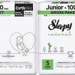Sleepy Natural No:5 Junior 156 Adet Bebek Bezi