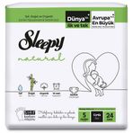 Sleepy Natural No:5 Junior 24 Adet Bebek Bezi