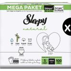 Sleepy Natural No:5 Junior 300 Adet Külot Bebek Bezi