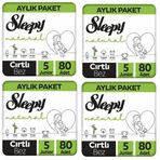 Sleepy Natural No:5 Junior 320 Adet Bebek Bezi