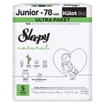 Sleepy Natural No:5 Junior 78 Adet Külot Bebek Bezi