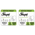 Sleepy Natural No:6 XLarge 200 Adet Külot Bebek Bezi