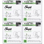Sleepy Natural No:6 XLarge 248 Adet Bebek Bezi