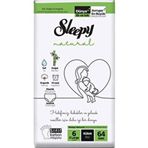 Sleepy Natural No:6 XLarge 64 Adet Külot Bebek Bezi