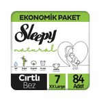 Sleepy Natural No:7 XXLarge 84 Adet Bebek Bezi