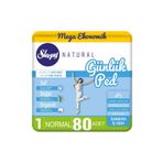 Sleepy Natural Normal 80 Adet Günlük Ped
