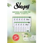 Sleepy Natural Normal Hijyenik Ped 11 AL 10 ÖDE 24 Adet ve Doğal Islak Mendil 50 li