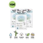 Sleepy Natural Premium Plus Hijyenik Ped Mega Paket 90'lı 2 Numara Gece 30X3