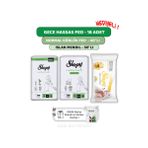 Sleepy Natural Ultra Hassas Gece Ped 18'li,Günlük Ped 40'lı Sensitive 50'li Mendil ve ROSIE